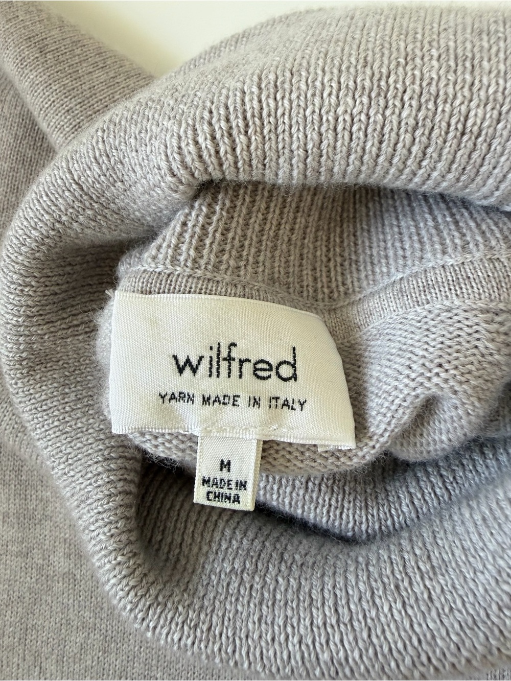 ARITZIA WILFRED 100% WOOL SWEATER DRESS SIZE M - Picture 6 of 9